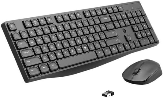 HP CS10 Wireless Keyboard and Mouse Combo - Black