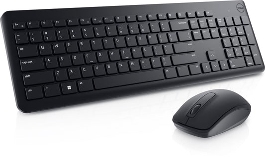 Dell KM3322W Wireless Keyboard and Mouse- English/Arabic Layout, Black