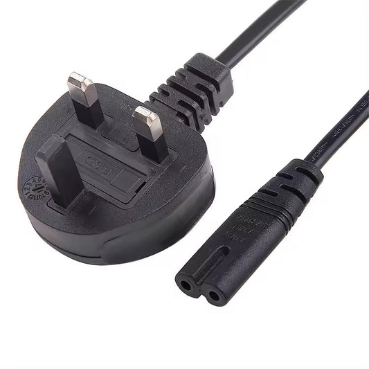 Power Adapter Cord/Cable (2 Pin) with UK Socket