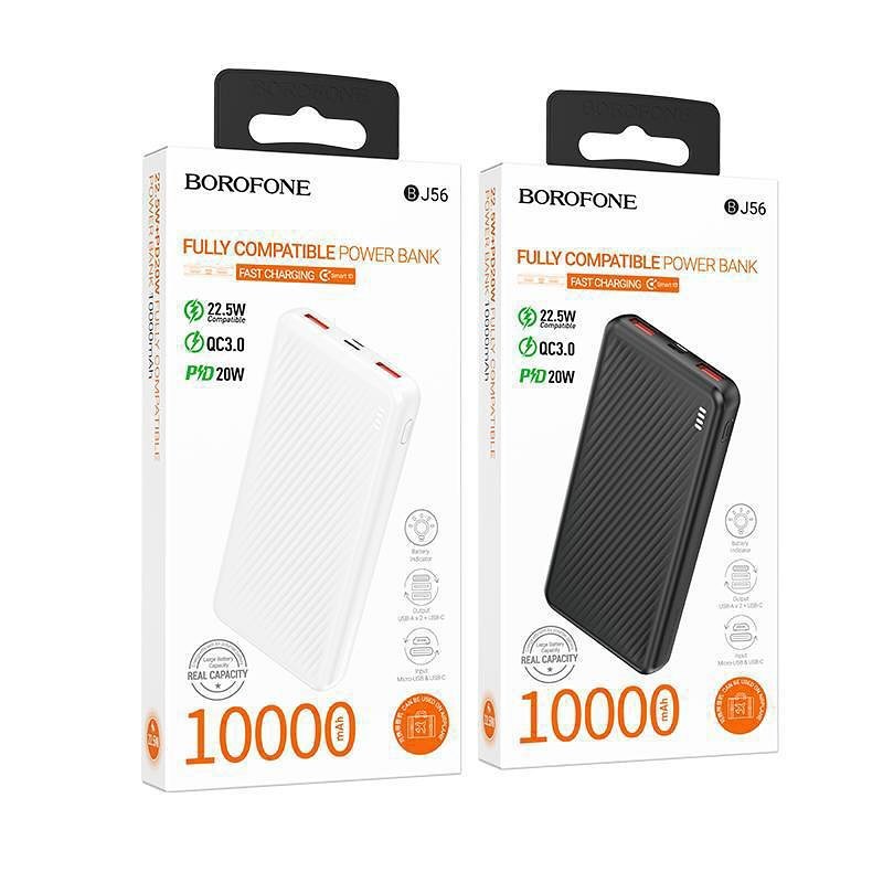 BOROFONE BJ56 Power Bank 22.5W+PD20W 10000 mAh