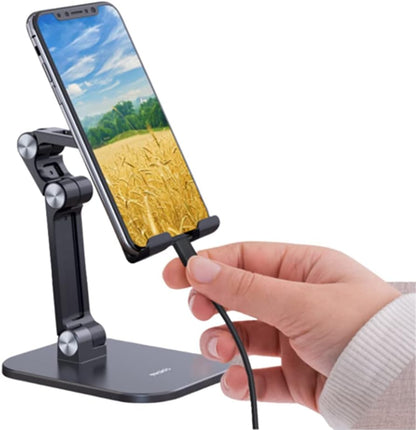 Yesido C104 Desktop Angle Adjustable Mobile Phone Stand Aluminum Alloy Tablet Cell Phone Holder