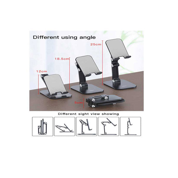 Yesido C104 Desktop Angle Adjustable Mobile Phone Stand Aluminum Alloy Tablet Cell Phone Holder