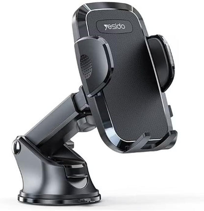 Yesido C139 Automatic Free Stretch Suction Cell Phone Mount, Mobile Holder