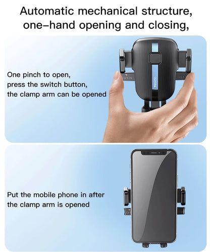 YESIDO C162 Air Outlet Car Mobile Phone Holder Bracket 360 Degree Rotatable Mobile Phone Stand