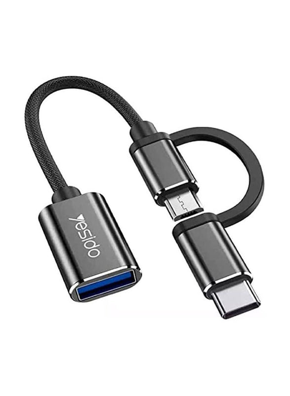 Yesido GS02 2 In 1 OTG Super Fast USB 3.0 Data Transmission Cable