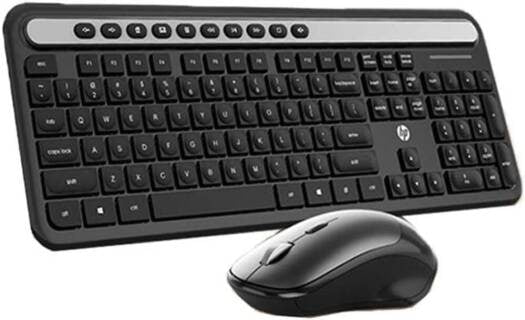 HP CS500 Wireless Keyboard + Mouse Kit, Black
