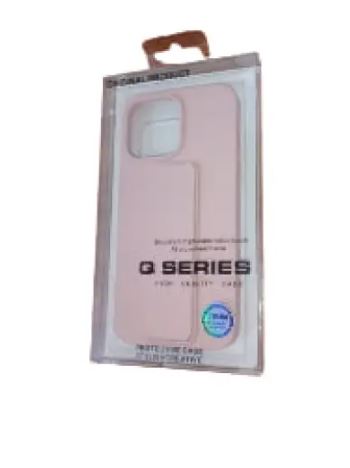 Q series phone case for iphone 14 ProMax Pink