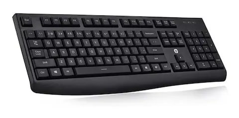 HP K200 Wired USB Keyboard - Black