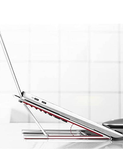 Yesido LP02 Adjustable Portable Flexible Folding Aluminium Metal Table Laptop Notebook Stand Holder