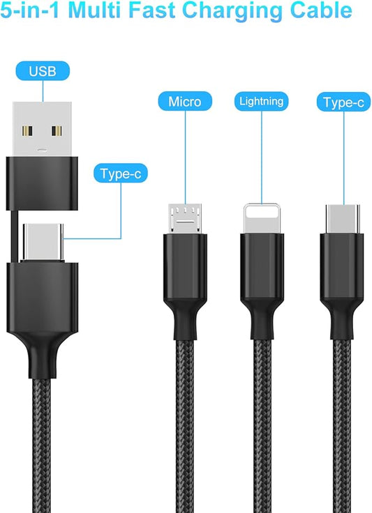 OKU Concentrate 6 in one 5A 1.2m Charging Cable OKU-40