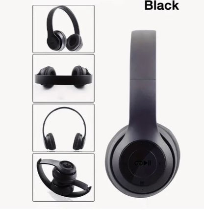 P47 Over Ear Wireless Bluetooth Headphones