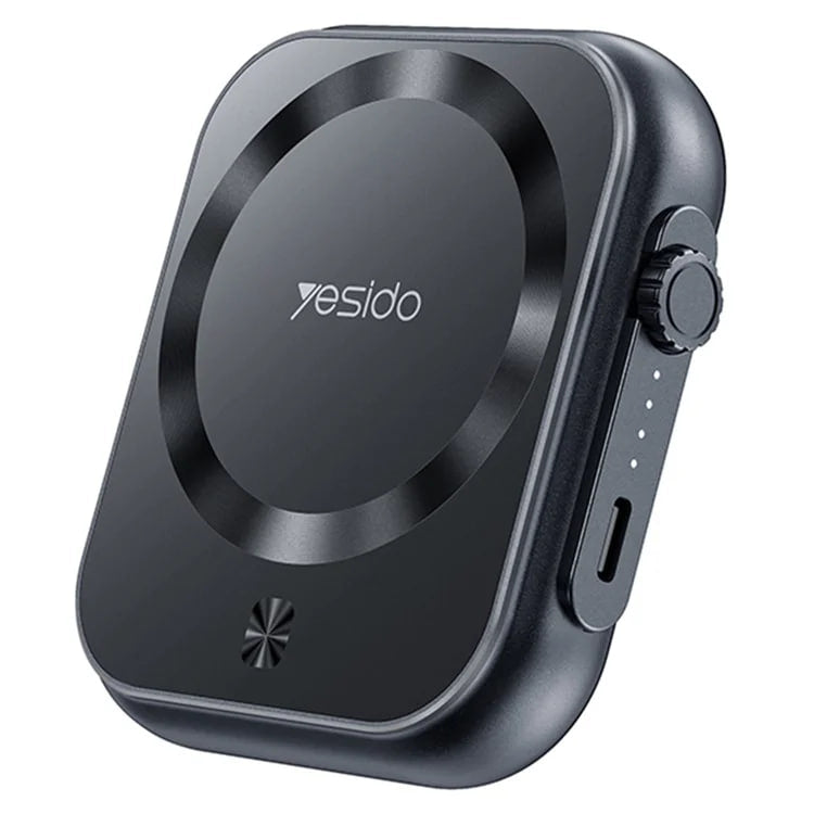 YESIDO YP59 5000mAh PD 20W Power Bank Magnetic Mobile Phone Watch Earphone Wireless Charger